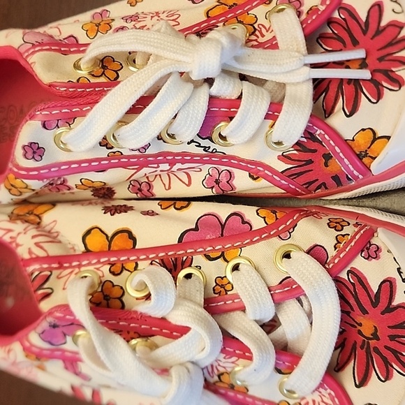 Vintage Coach Floral sneakers sz 7.5 - Picture 3 of 8
